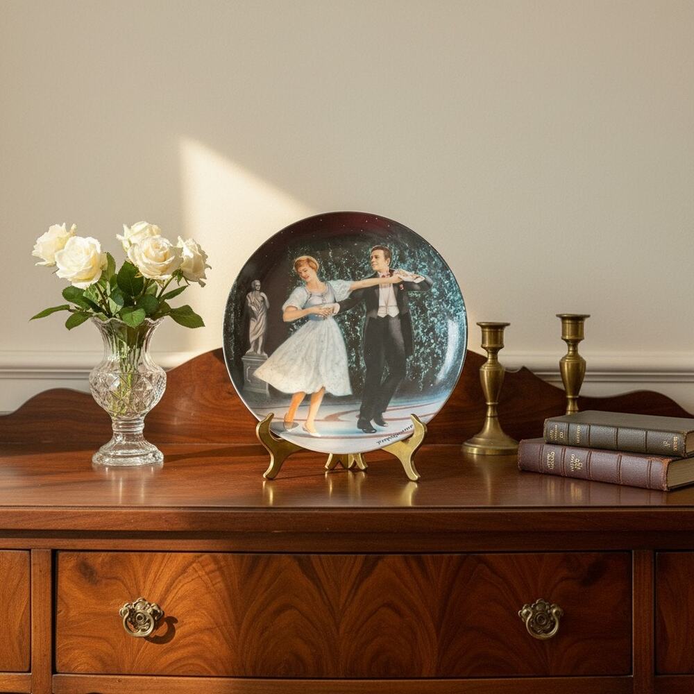 1987 Knowles Sound of Music Laendler Collector Plate-Crynkovich-Musical-Movie